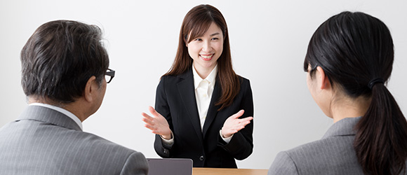 面談
