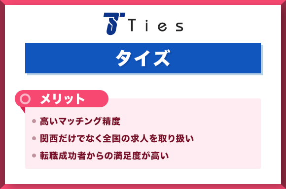 タイズ　メリット