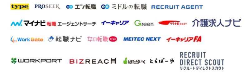 キャリアインデックス複数の転職サービスを使える