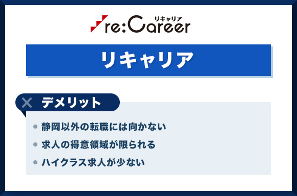 リキャリアデメリット