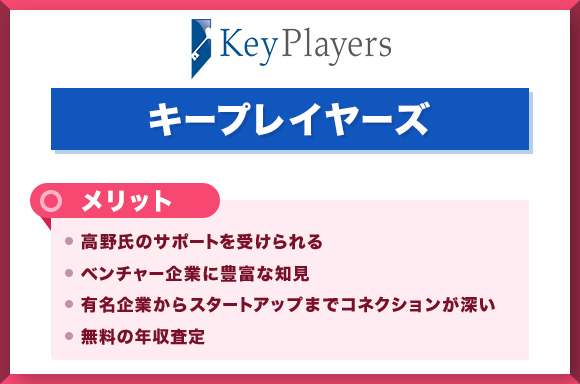 キープレイヤーズメリット