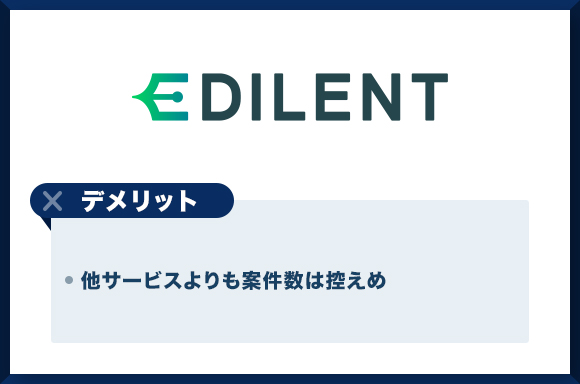 EDILENTデメリット