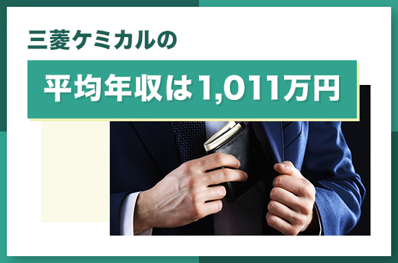 三菱ケミカルの平均年収は1011万円
