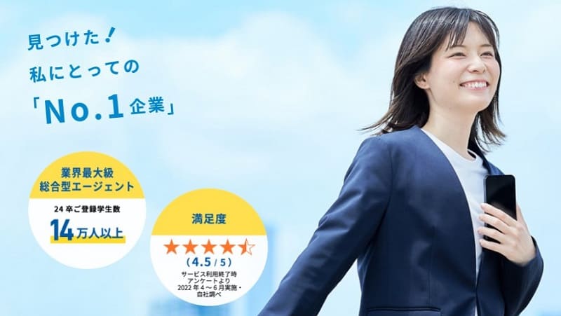 doda新卒エージェント　イメージ