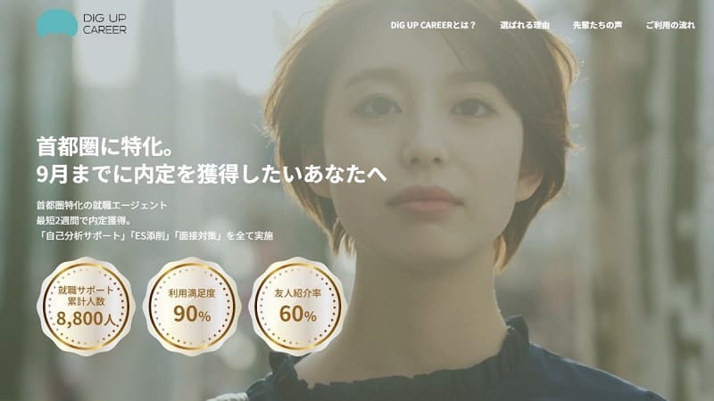 DiG UP CAREER　イメージ