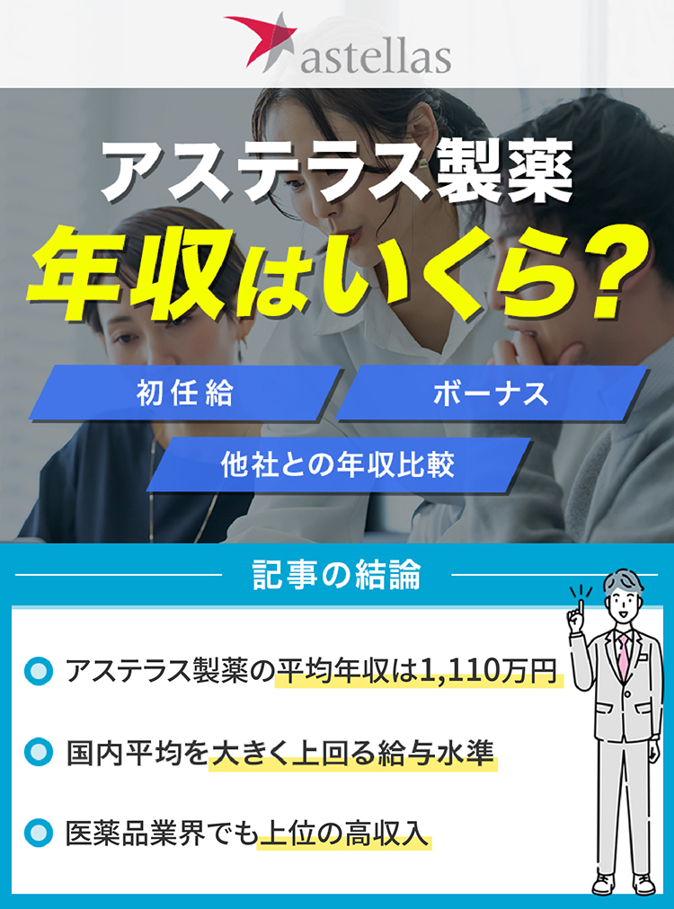 アステラス製薬_アイキャッチ年収_2025
