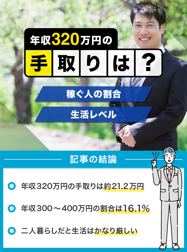 年収320万