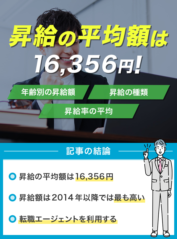 昇給の平均額修正