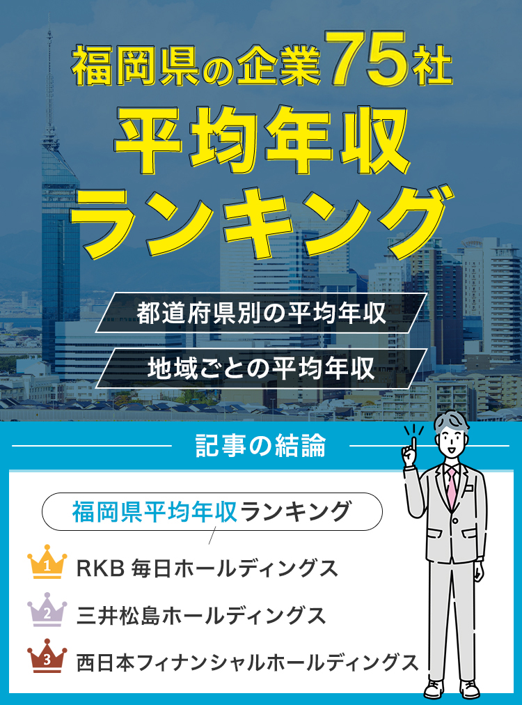 福岡県平均年収ランキング修正