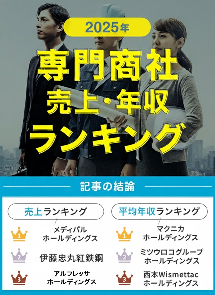 専門商社ランキング