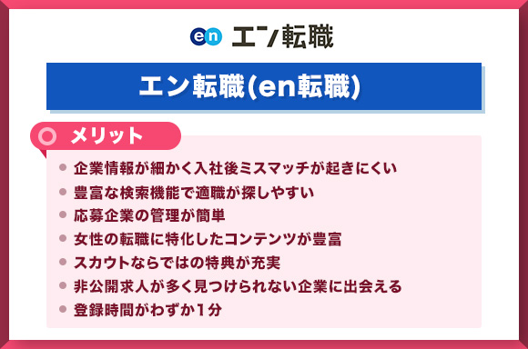 エン転職(en転職)のデメリット