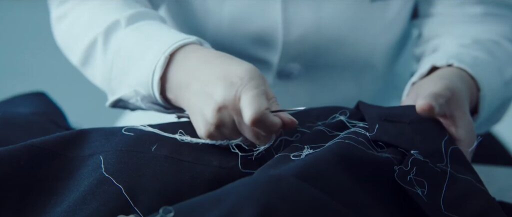 カシヤマ高品質な縫製