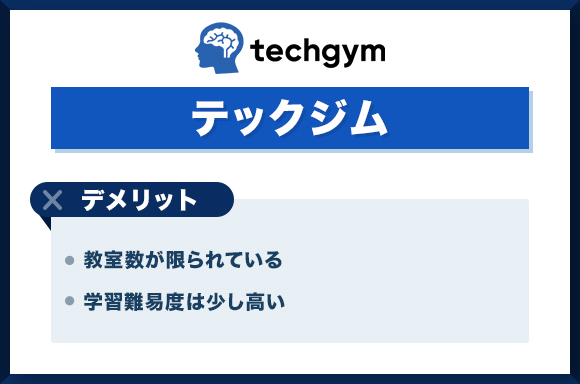テックジム-デメリット