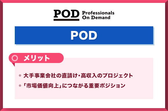 PODメリット