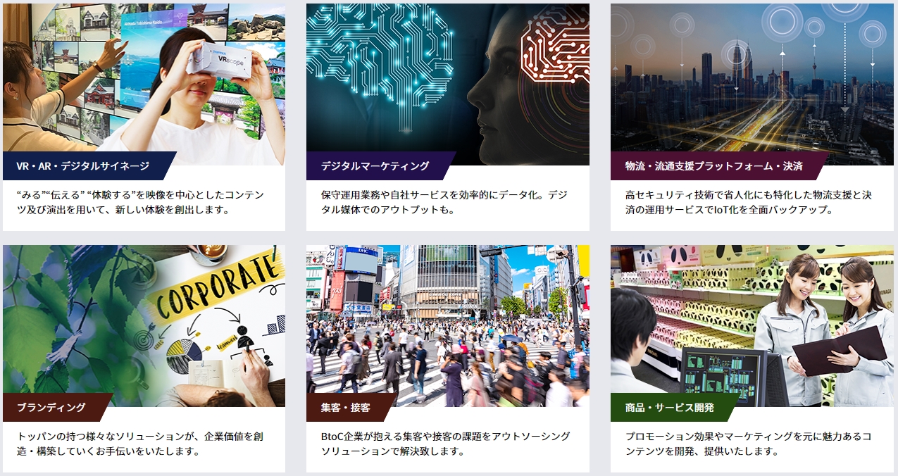 TOPPANホールディングス 情報コミュニケーション