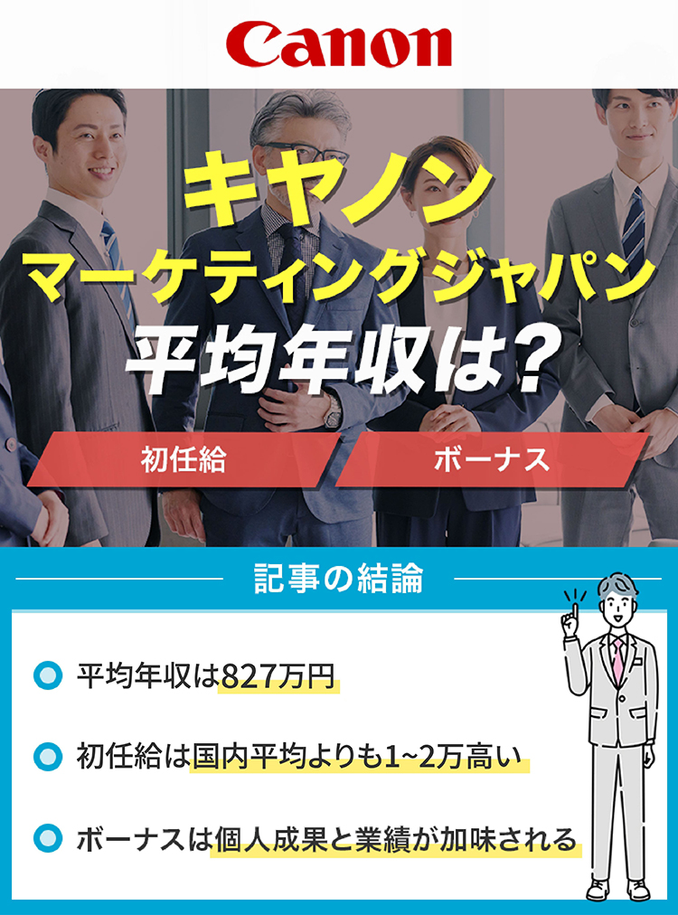 キヤノン_年収アイキャッチ_2025