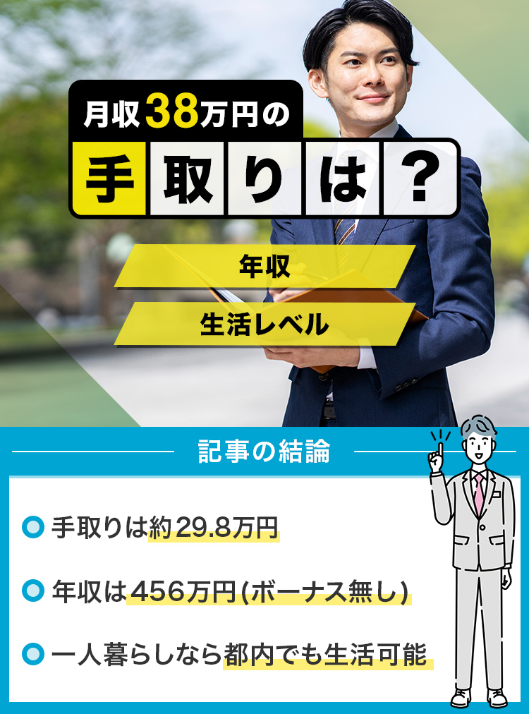 74_月給38万円の手取りは？