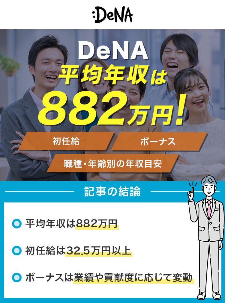 DeNA株式会社の平均年収