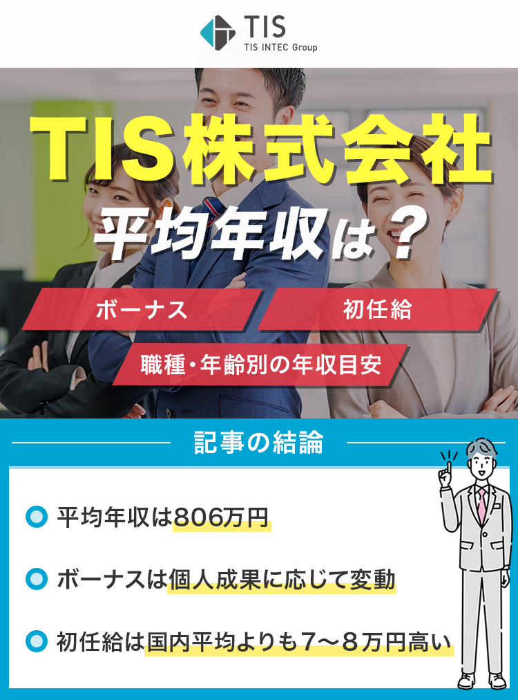 TIS平均年収修正